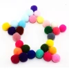Takashi Murakami's diy sunflower pom-pom drawing, high-elasticity polyester plush balls, handcrafted colorful balls, ball lace decoration accessories, clothing accessories, Xingsheng Ball Making, 41 pom-pom drawing Item Picture